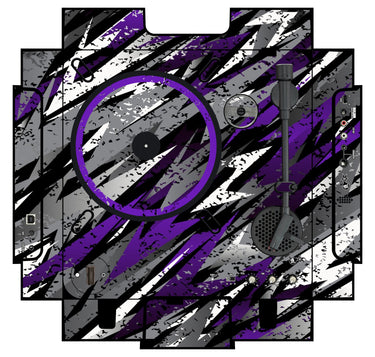 Numark PT 01 incl. Sides Skin Sparkasm Purple